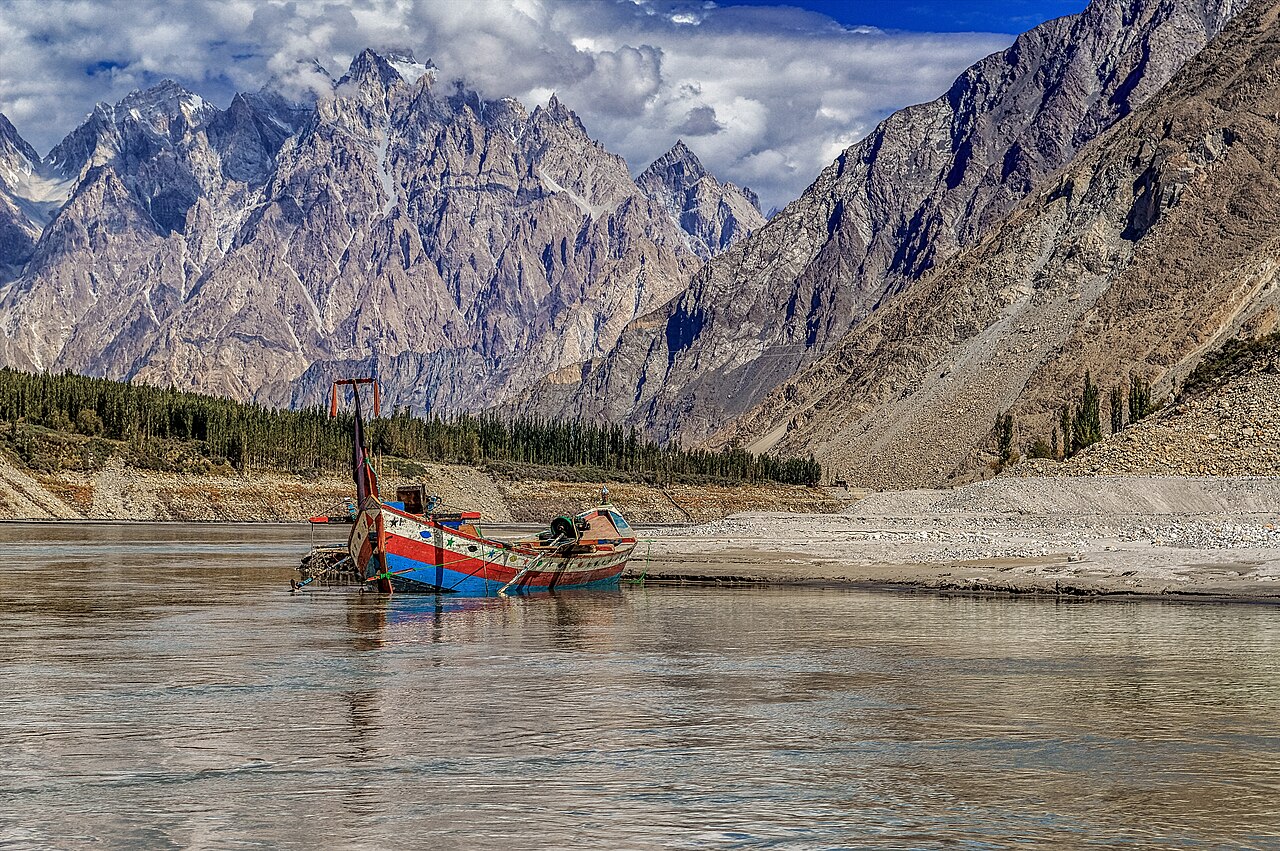 Attabad Lake in Hunza